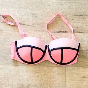 Victoria Secret color block bikini top